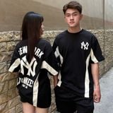 748 - Áo thun New Era New Yorks Yankees Raglan Đen chữ Trắng - 19228386