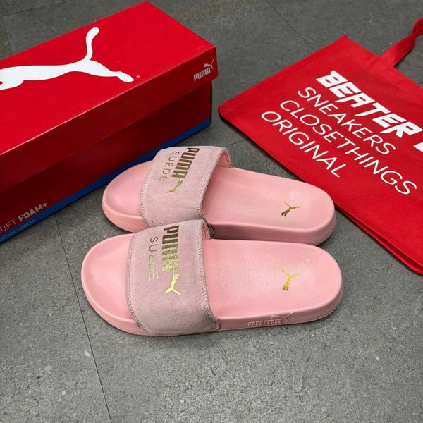 25 - Dép Puma Sude Hồng