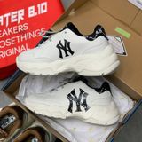 716 - Giày MLB BigBall Chunky Diamond Monogram New York Yankees Black - 3ASHCDM2N-50BKS