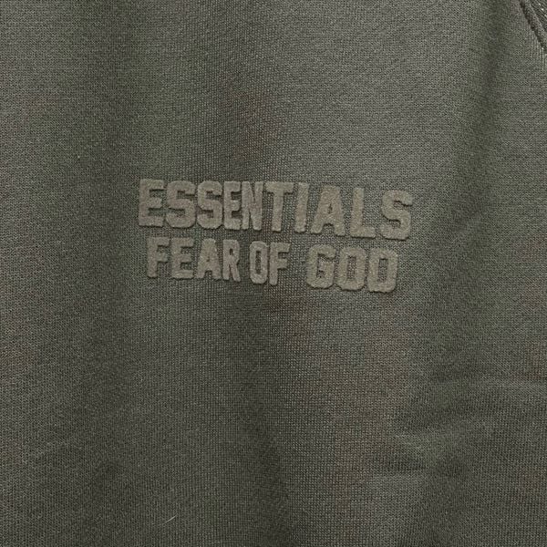 158 - Áo Sweater Essentials Fear Of God - Off Black ss2022