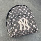 049 - MLB - Túi chéo + Balo + Túi Vuông Jacquard Monogram Pink