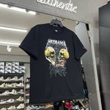 573 - Áo thun New Era Metallica Double Skull Đen - 14375521