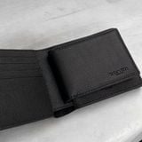 163 - Ví Coach Nam 3 In 1 Canvas Dáng Gập Vuông, Kèm Card Holder
