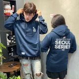 591 - Áo Hoodie New Era Seoul Series San Deigo Padres Hood màu NAVY - 14358750