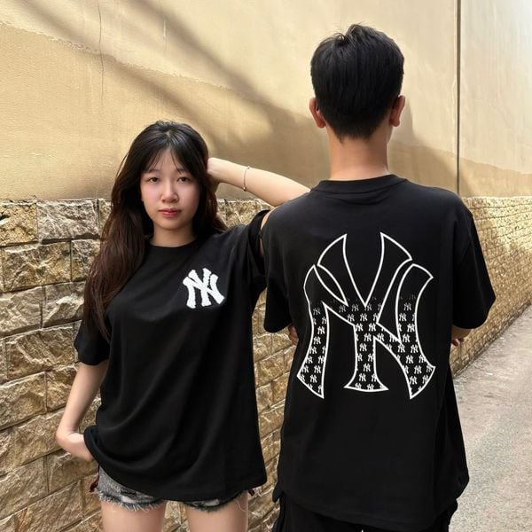 763 - Áo Thun New Era New York Big Logo Monogram Black - 14539999