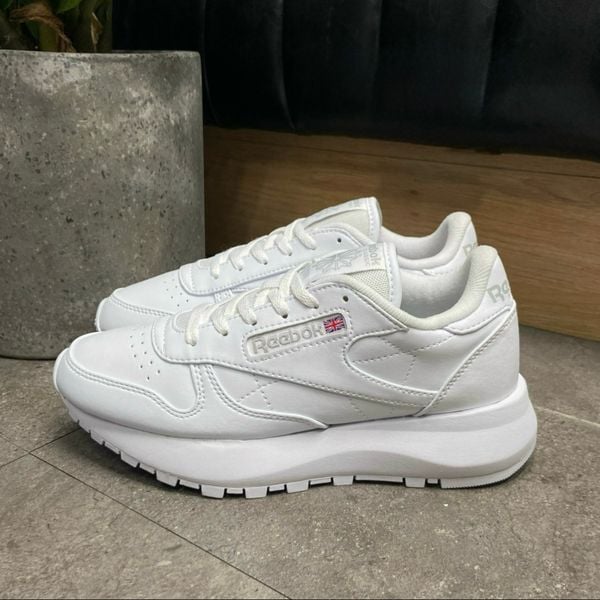 554 - Giày thể thao Reebok Classic Leather trắng - GY0953