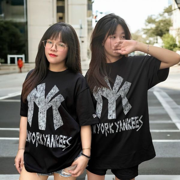 759 - Áo Thun New Era New York Yankees Cracked Logo - 12224554