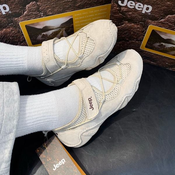 753 - Giày Jeep Outdoor Shoes Women's Low Top Grey - PX241WAS932