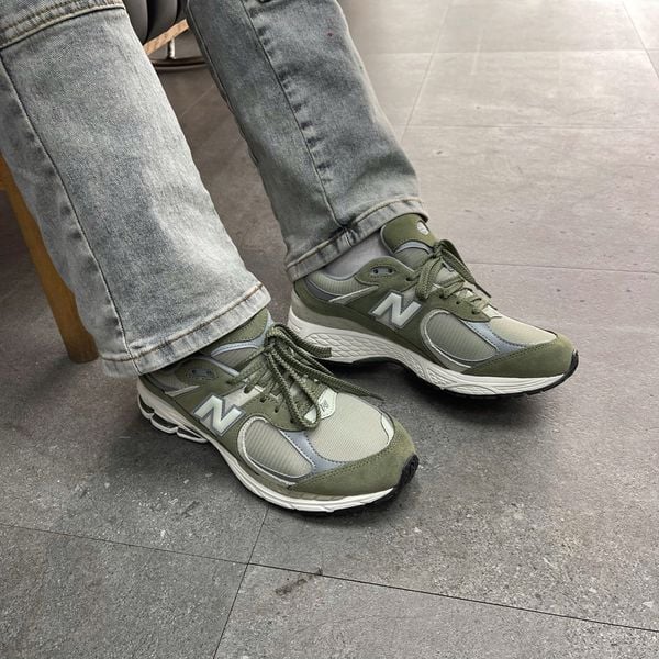 616 - Giày New Balance 2002r Olive Grey - M2002RCA