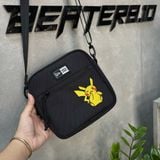 640 - Túi Đeo Chéo New Era x Pokemon Pikachu Shoulder Bag Black - 14124524