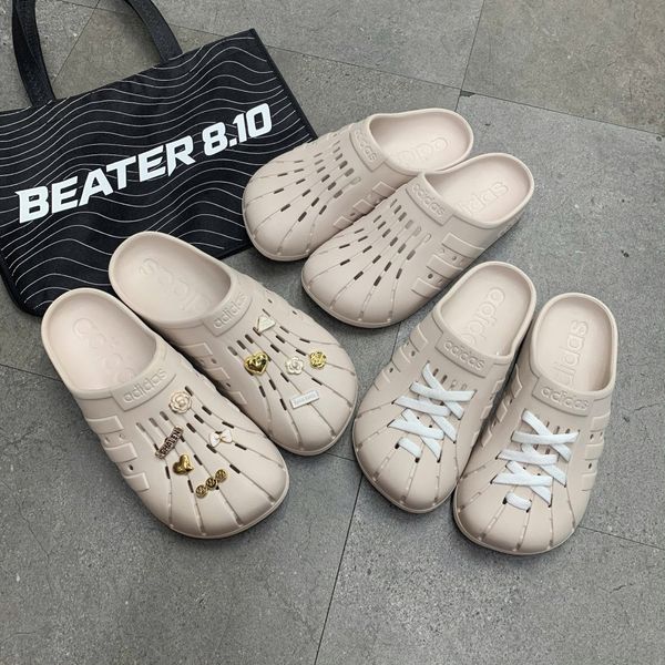 803 - Dép Sục Adidas Adilette Clogs Cream