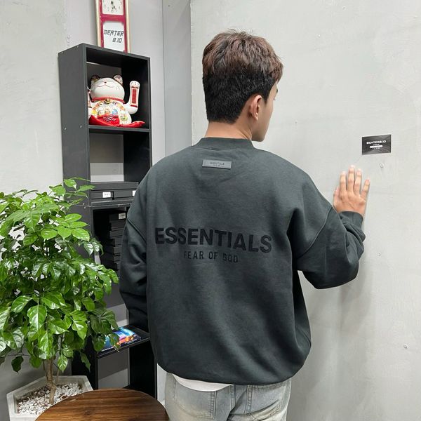 140 - Áo Sweater Fog Essentials Crewnek Black 2022