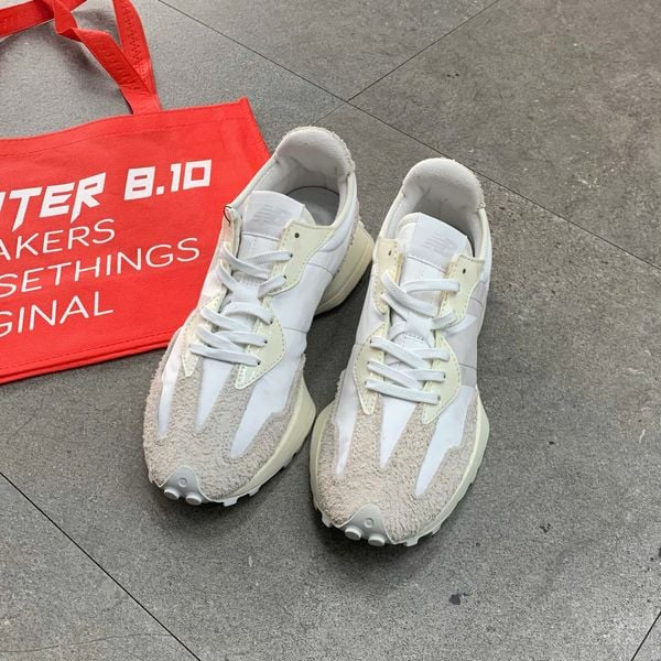 366 - Giày New Balance 327 White Moonbeam - WS327SFD