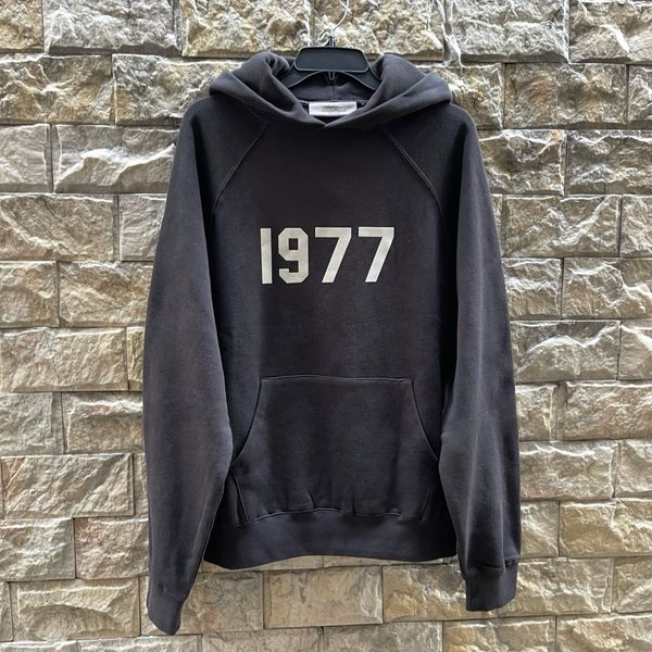 709 - Áo Hoodie Fear of God Essentials 1977 Iron - 192BT212050F