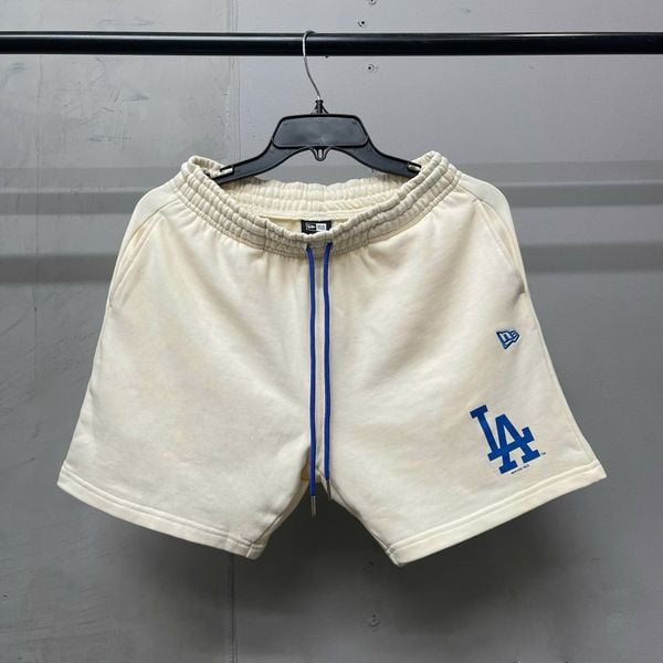 664 - Quần Short New Era LA Dodger Cream Blue - 14122018