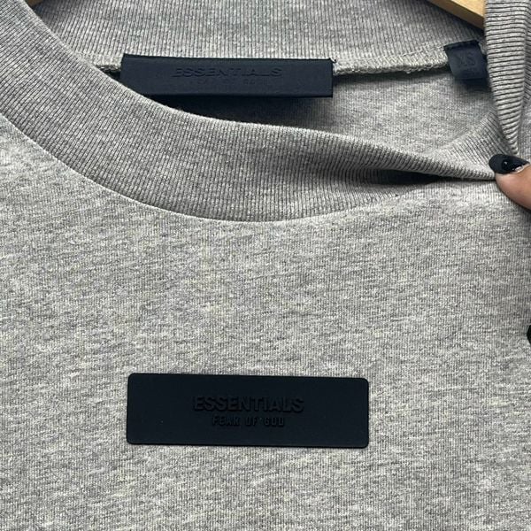 442 - Áo Fear Of God Essentials 'Dark Heather Oatmeal' SS24