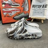 350 - Dép Adidas Yeezy Slide Enflame Oil Grey - GZ5553
