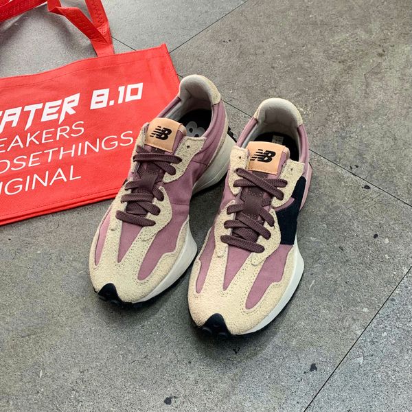 379 - Giày New Balance 327 Black Pink Suede - WS327WE