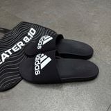 45 - Dép Adidas Adilette Comfort Chữ Đen