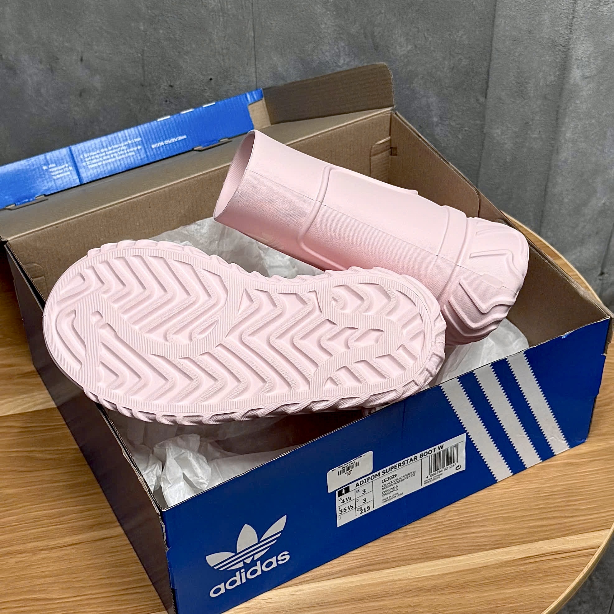 820 Giày Adidas adiFOM Superstar 'Sandy Pink' IG4503 Beater