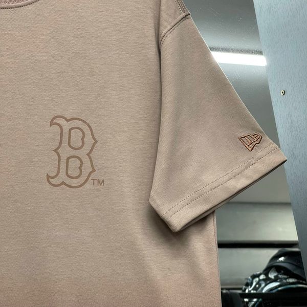 543 - Áo Thun New Era Boston Red Sox Loang Nâu - 14341311