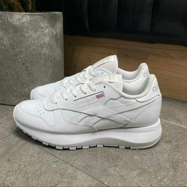 555 - Giày thể thao Reebok Classic Leather trắng - GY0957