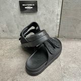 495 - Dép Quai Ngang MLB Chunky Bouncer Two Strap New York Yankees Đen - 3ALPCBT33-50BKS