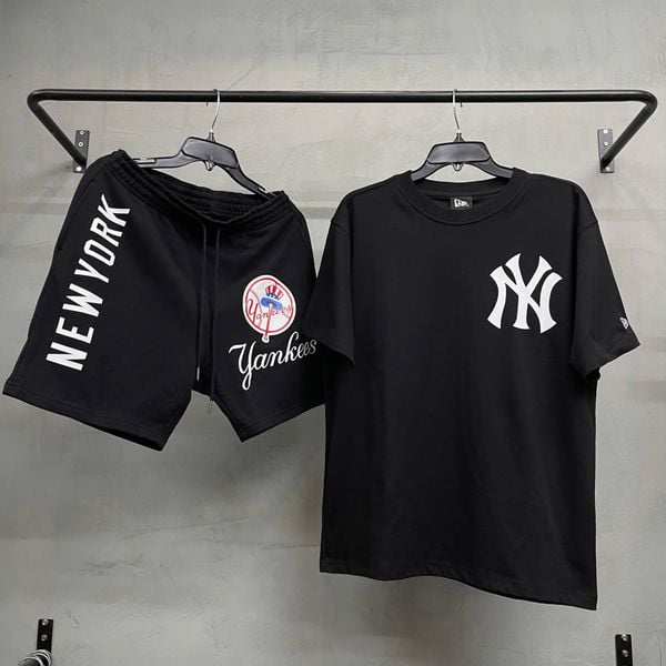 609 - Áo Thun New Era NY Yankees Đen - 13573244