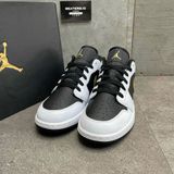 513 - Giày Nike Air Jordan 1 Low  'White Black Gold' 553560-172