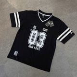 622 - Áo Thun New Era Jersey New York Yankees 03 Đen - 13558789