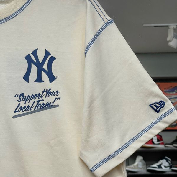 500 - Áo Thun New Era NY Support Kem - 13578453