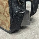 614 - Túi Đeo Chéo Coach Sullivan Crossbody Khaki & Brown - CC090 - CC009
