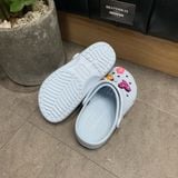 418 - Dép Sandal Clog Unisex Crocs Classic (Black/ White/ Bone/ Blue)