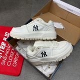 718 - Giày MLB Korea Chunky Liner Wide New York Yankees Cream - 3ASXCLW4N-50CRS