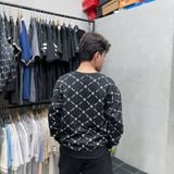 637 - Áo Sweater New Era Monogram New York Màu Đen - 13555574