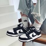 152 - Giày Dunk Low Panda Retro Black White - HF5441-100