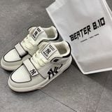 225 - Giày MLB Chunky Mid Liner Basic New York Yankees - 3ASXLMB3N-50BKS
