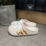 561 - Dép Sục Adidas Adilette Clogs màu kem vàng - GY1827