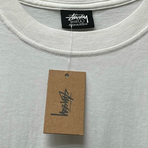 206 - Áo Tee Stussy Basic Black/White - 1904762