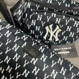 498 - Túi Bao Tử MLB Monogram Hip Sack New York Yankees 3AHSM012N-50BKS