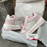 747 - Giày MLB Chunky Liner Mid Classic Mono New York Yankees Pink - 3ASXCMM4N-50PKS
