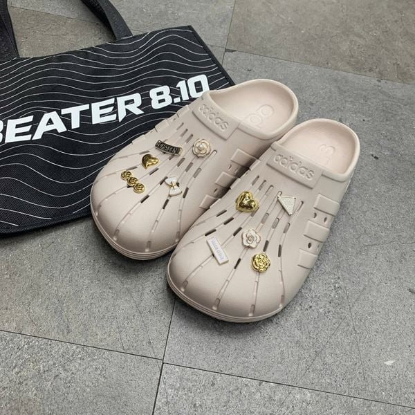 803 - Dép Sục Adidas Adilette Clogs Cream