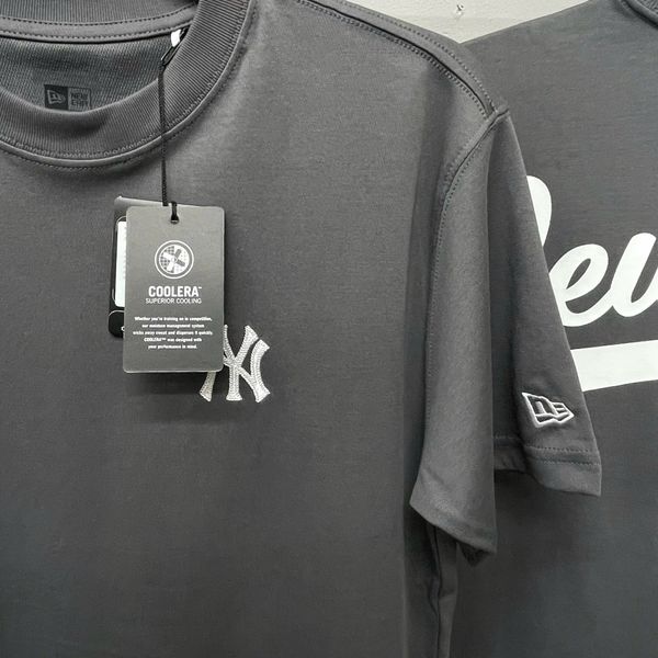 681 - Áo Thun New Era New Yorks Yankees Xám - 13565522