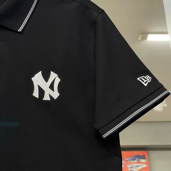 518 - Áo Thun Polo New Era New York Yankees Black - 14187361