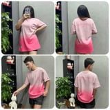 541 - Áo Thun New Era New York Loang Hồng - 14341296