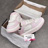 695 - Giày MLB Chunky Liner Classic Mono New York Yankees Pink - 3ASXCMN4N-50PKS