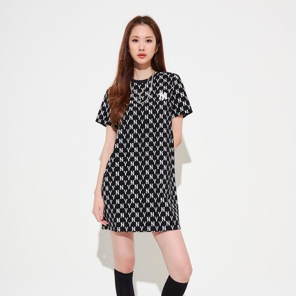 148 - Váy MLB Monogram New York Yankees - 3FOPM0123-50BKS