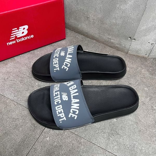 742 - Dép Quai Ngang New Balance 200 Grey Black - SMF200J3
