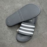 298 - Dép Adilette Aqua Grey White - F35538