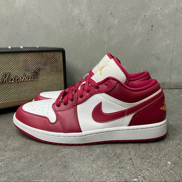 31 - Air Jordan 1 Low Cardinal Red - 553558-607